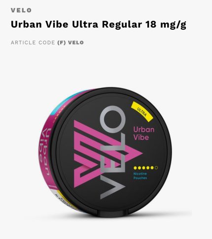 VELO Snus Urban Vibe X Strong Ultra
