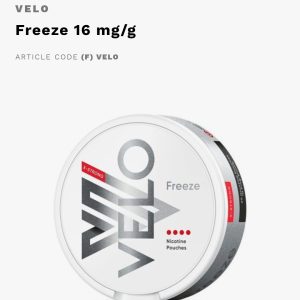 VELO Snus Freeze X-Strong Slim