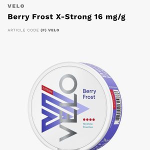 VELO Snus Berry Frost X-Strong