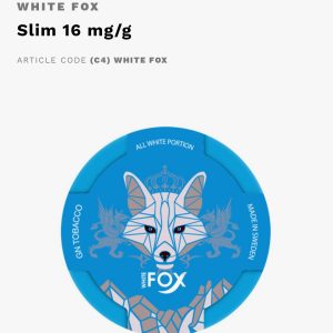White Fox Mint Slim Extra Strong