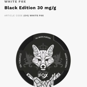 White Fox Black Edition