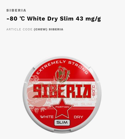 Siberia White Dry Slim